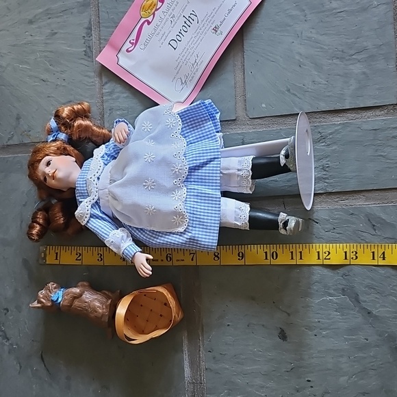 Wizard of Oz Dorothy Porcelain Doll Paradise Galleries - Picture 9 of 12